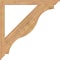 Ekena Millwork Funston Traditional Smooth Bracket, Western Red Cedar, 3 1/2"W x 46"D x 46"H BKT04X46X46FST01SWR - alternate 3